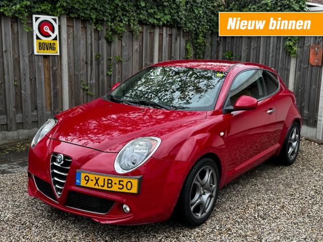 ALFA ROMEO MITO 0.9 T. AIR ESCLUSIVO bruin leer,ecc,cruise control,navi., Autobedrijf Gebr. Sprakel, Enschede