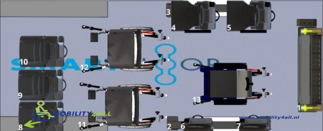 MERCEDES-BENZ SPRINTER L3 / Automaat / 9p / Rolstoelbus , Mobility4all BV, Harbrinkhoek