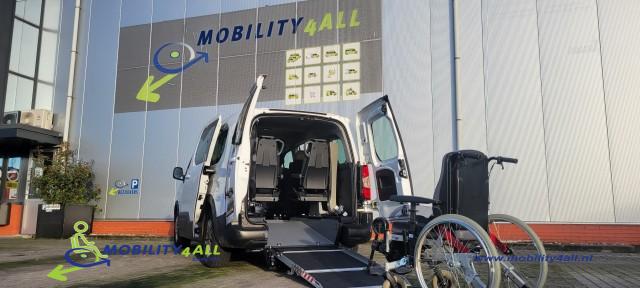 PEUGEOT RIFTER e-Rifter rolstoelauto, Mobility4all BV, Harbrinkhoek