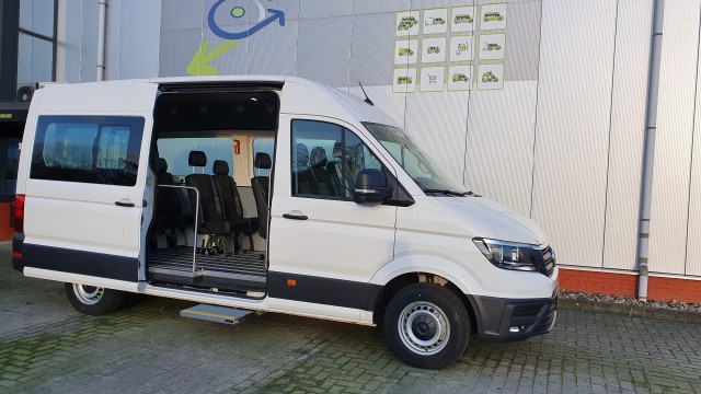 VOLKSWAGEN CRAFTER Rolstoelbus Flex-i-Trans  vrijzicht stoelen., Mobility4All, Harbrinkhoek / Almelo