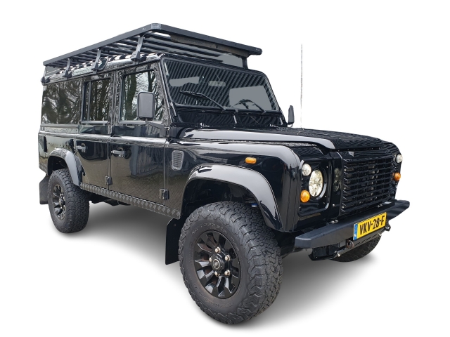 LAND ROVER DEFENDER 110 TD5 Commercial -Gegalvaniseerd chassis/Airco/Top staat , Autobedrijf Enting, Hardenberg