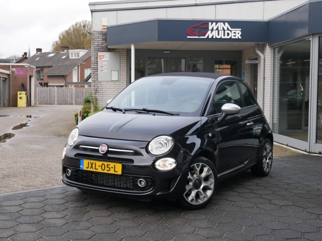 FIAT 500 CABRIO 1.2 SPORT   **Clima//Navi//Lm **, Autobedrijf Wim Mulder, Eerbeek