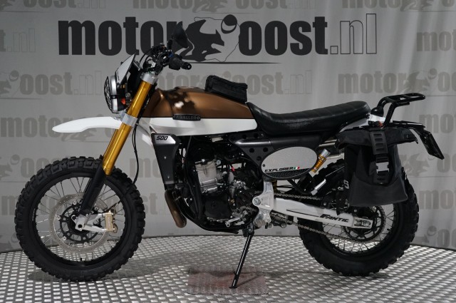 FANTIC CABALLERO 500   EXPLORER A2 RIJBEWIJS   ( 35 KW ), Motor Oost, Enter