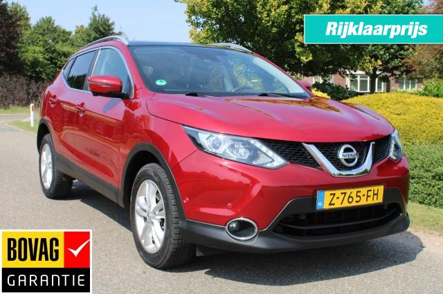 NISSAN QASHQAI 1.6 163pk Tekna ECC/Cruise/Leer/Navi/Camera/Panodak/DAB, Autobedrijf Roetert, Loenen