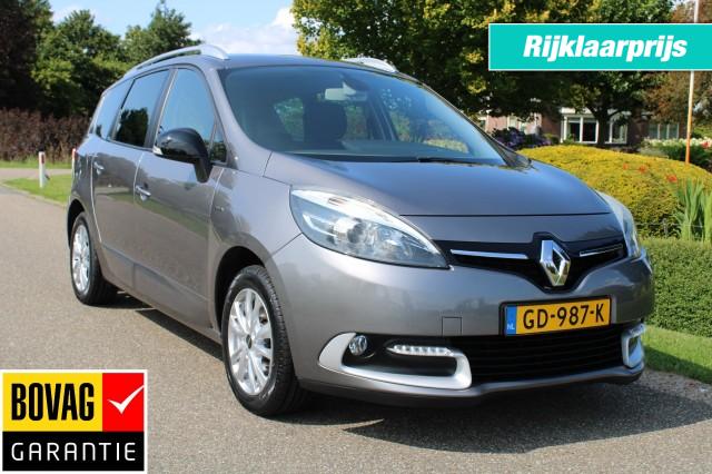 RENAULT GRAND SCENIC 1.2 TCE 115pk Limited 7-pers ECC/navi/cruise/trekhaak, Autobedrijf Roetert, Loenen