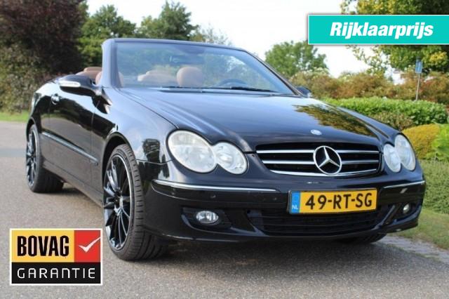 MERCEDES-BENZ CLK-KLASSE 200 K. 163pk Cabrio Avantgarde ECC/cruise/navi/leer/PDC, Autobedrijf Roetert, Loenen