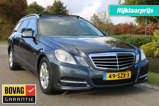 MERCEDES-BENZ E-KLASSE 200CGI 184pk Estate Edition Sport automaat ECC/navi/cruise/pano-, Autobedrijf Roetert, Loenen