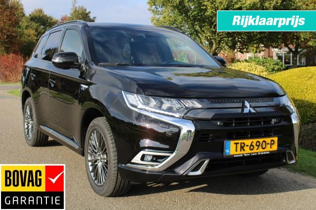 MITSUBISHI OUTLANDER 2.4 PHEV 240pk S-Edition 4WD aut ACC/ECC/navi/leer/sdak/trekhaak, Autobedrijf Roetert, Loenen