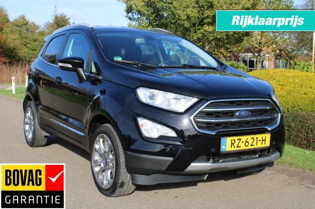 FORD ECOSPORT 1.0 EB 125pk Titanium ECC/cruise/navi/half leer/camera/trekhaak, Autobedrijf Roetert, Loenen