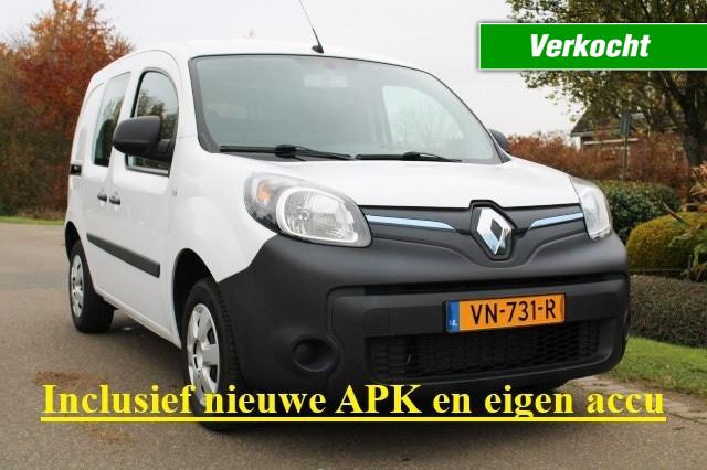 RENAULT KANGOO Z.E. Elektrisch incl. Accu/airco/navi/schuifdeur , Autobedrijf Roetert, Loenen