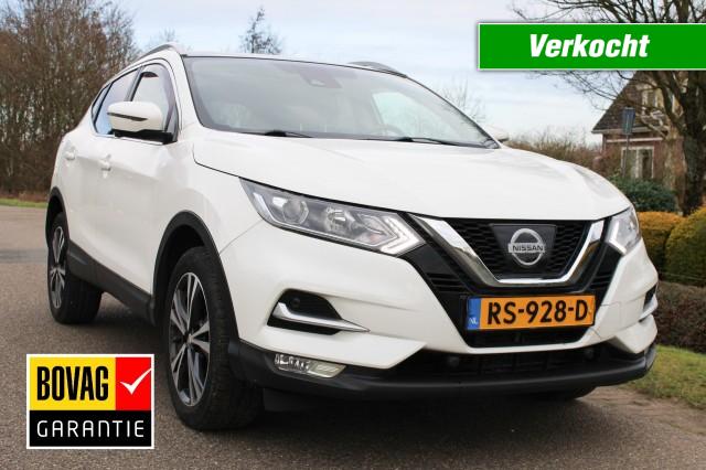 NISSAN QASHQAI 1.2 115pk N-Connecta automaat ECC/navi/camera/cruise/PDC/panodak, Autobedrijf Roetert, Loenen