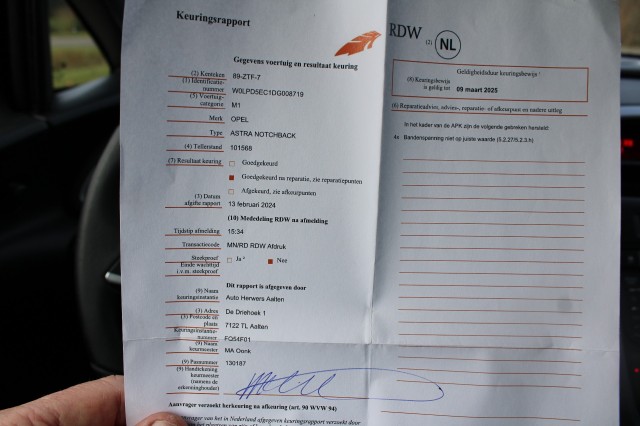 OPEL ASTRA 1.4 Turbo 140pk Cosmo Sedan airco/cruise/lm velgen, Autobedrijf Roetert, Loenen