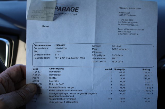 FORD MONDEO Wagon 1.5 165pk Titanium ECC/cruise/carplay/navi/PDC/camera, Autobedrijf Roetert, Loenen