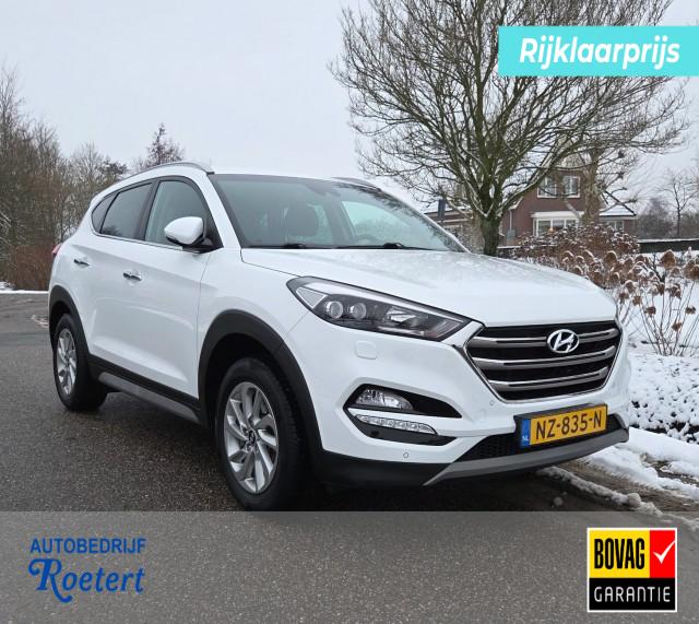Hyundai Tucson - 1.6 GDI 132pk Premium ECC/cruise/camera/navi/lm velgen
