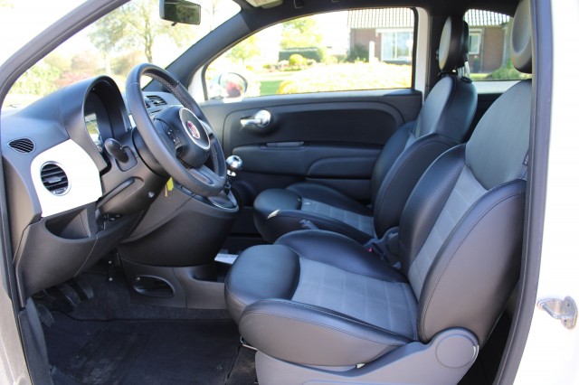 FIAT 500 1.2 69pk Easy Airco/Bluetooth/Half leer/4-cilinder, Autobedrijf Roetert, Loenen
