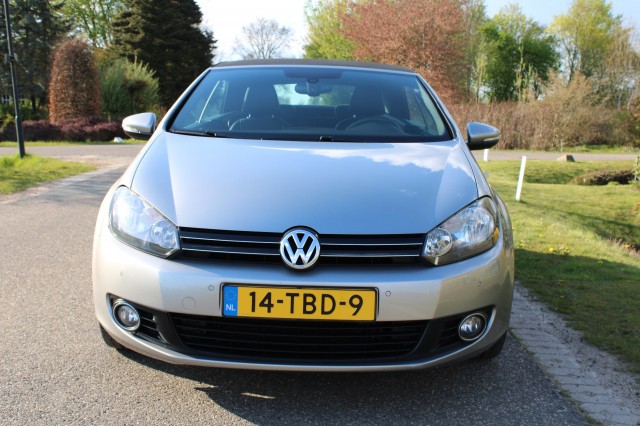 VOLKSWAGEN GOLF Cabriolet 1.2 TSI 105pk BM ECC/Cruise/Navi/PDC/Half leer/NAP, Autobedrijf Roetert, Loenen