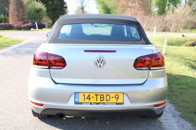 VOLKSWAGEN GOLF Cabriolet 1.2 TSI 105pk BM ECC/Cruise/Navi/PDC/Half leer/NAP, Autobedrijf Roetert, Loenen