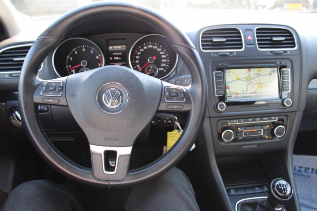 VOLKSWAGEN GOLF Cabriolet 1.2 TSI 105pk BM ECC/Cruise/Navi/PDC/Half leer/NAP, Autobedrijf Roetert, Loenen