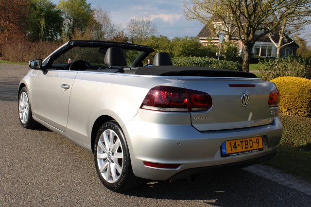 VOLKSWAGEN GOLF Cabriolet 1.2 TSI 105pk BM ECC/Cruise/Navi/PDC/Half leer/NAP, Autobedrijf Roetert, Loenen