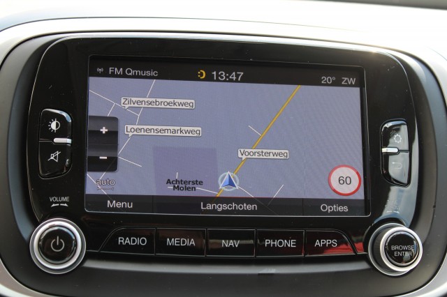 FIAT 500X 1.6 110pk PopStar airco/cruise/DAB/navi/half leer, Autobedrijf Roetert, Loenen