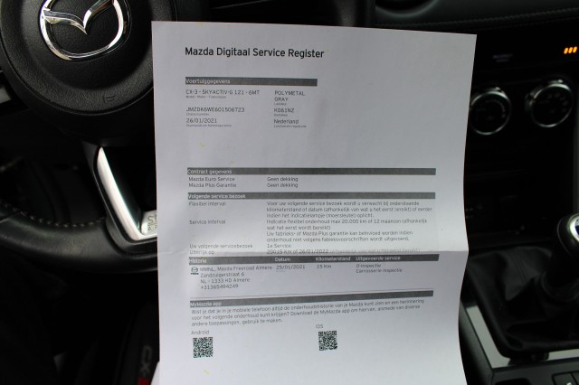 MAZDA CX-3 2.0 SkyActiv-G 121pk Comfort ECC/Cruise/PDC/DAB/Stoeverw, Autobedrijf Roetert, Loenen