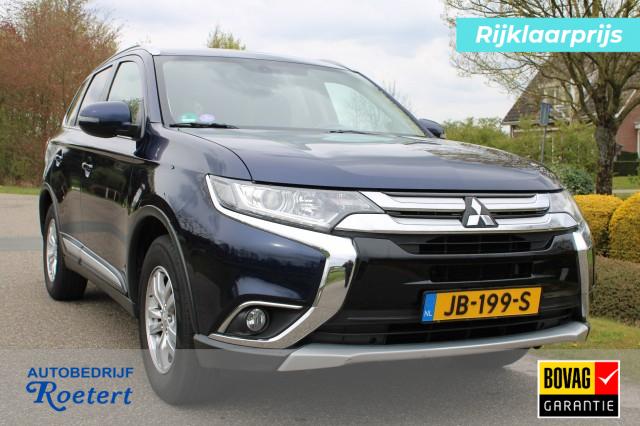 MITSUBISHI OUTLANDER 2.0 150pk Business Edition Automaat ECC/cruise/camera/navi/DAB/trekhaak, Autobedrijf Roetert, Loenen