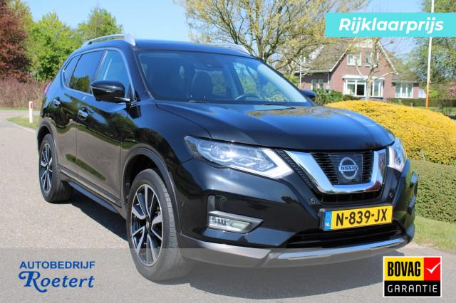 Nissan X-trail - 1.6 163pk DIG-T Tekna leer/ECC/cruise/pano-schuifdak/navi/camera/trekhaak