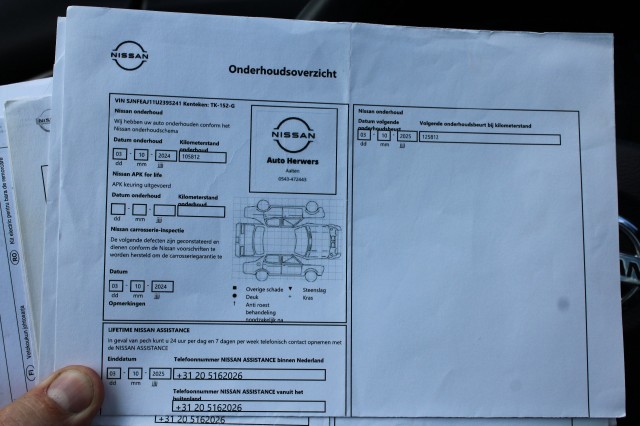 NISSAN QASHQAI 1.2 116pk Tekna automaat camera/ECC/cruise/panodak/trekhaak, Autobedrijf Roetert, Loenen