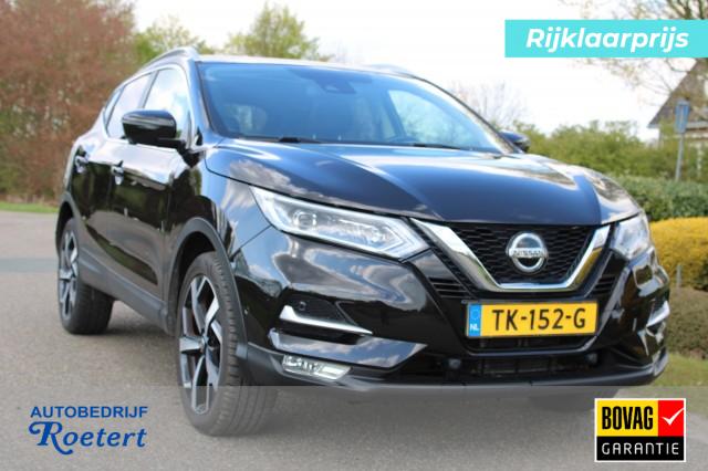 NISSAN QASHQAI - 1.2 116pk Tekna automaat camera/ECC/cruise/panodak/trekhaak
