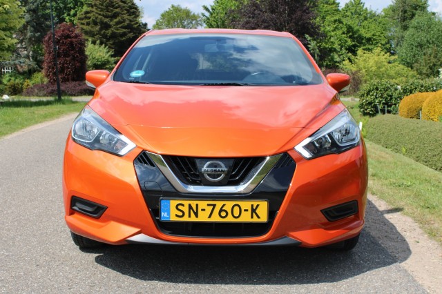 NISSAN MICRA 1.0L 73pk Acenta 5-drs Airco/Cruise/PDC/Trekhaak/CarPlay/Android, Autobedrijf Roetert, Loenen