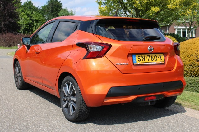 NISSAN MICRA 1.0L 73pk Acenta 5-drs Airco/Cruise/PDC/Trekhaak/CarPlay/Android, Autobedrijf Roetert, Loenen