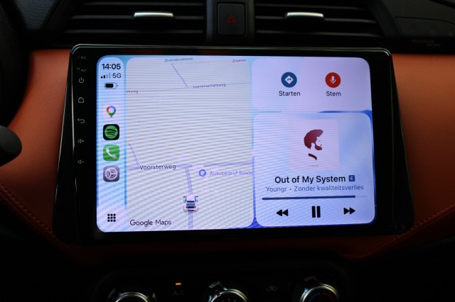 NISSAN MICRA 1.0L 73pk Acenta 5-drs Airco/Cruise/PDC/Trekhaak/CarPlay/Android, Autobedrijf Roetert, Loenen