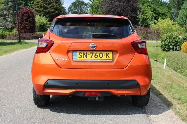 NISSAN MICRA 1.0L 73pk Acenta 5-drs Airco/Cruise/PDC/Trekhaak/CarPlay/Android, Autobedrijf Roetert, Loenen