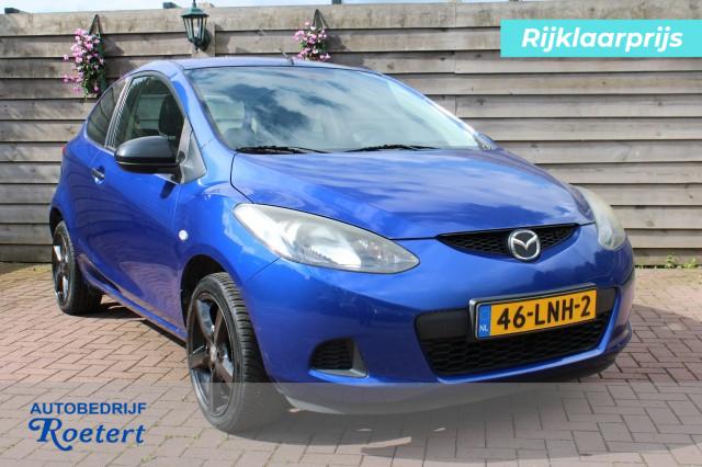 MAZDA 2 1.3 75pk XS 3-deurs el.ramen/centr. vergrendeling/lichtmet. velgen, Autobedrijf Roetert, Loenen