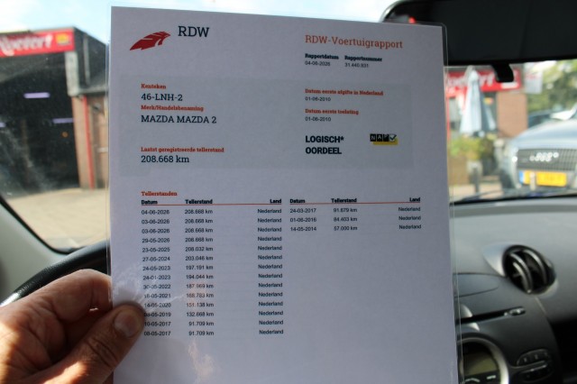 MAZDA 2 1.3 75pk XS 3-deurs el.ramen/centr. vergrendeling/lichtmet. velgen, Autobedrijf Roetert, Loenen