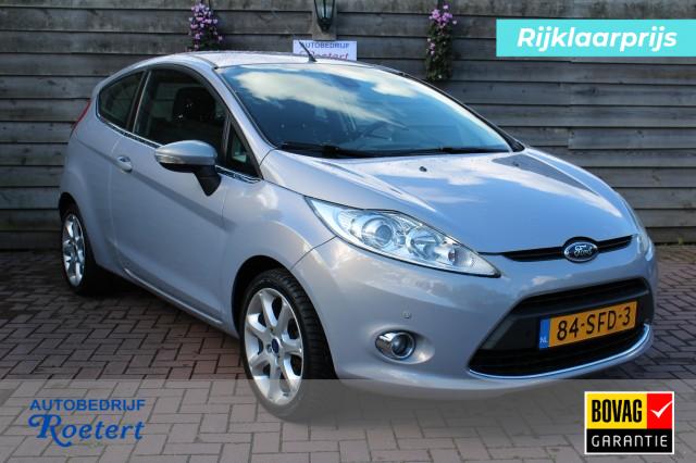FORD FIESTA 1.4 97pk Titanium ECC/cruise/bluetooth/PDC/lm velgen 3-drs, Autobedrijf Roetert, Loenen