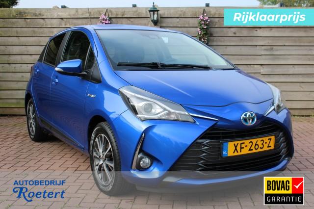 TOYOTA YARIS 1.5 HYB. Y20 Excl Ed Automaat ECC/navi/cruise/bluetooth/radioDAB/camera, Autobedrijf Roetert, Loenen