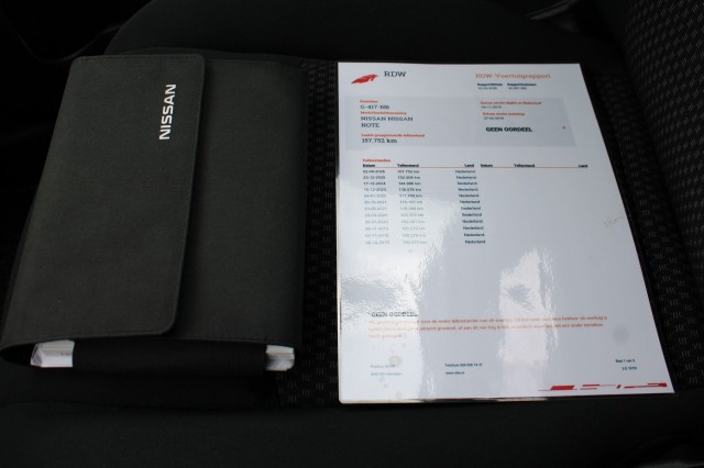NISSAN NOTE 1.2 80pk Acenta ECC/Bluetooth/Cruise/Navi/Stoelverwarming, Autobedrijf Roetert, Loenen