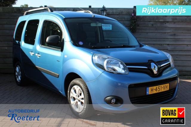 RENAULT KANGOO Family 1.2TCE 116pk Limited S&S airco/navi/bluetooth/cruise/trekhaak 5-pers, Autobedrijf Roetert, Loenen