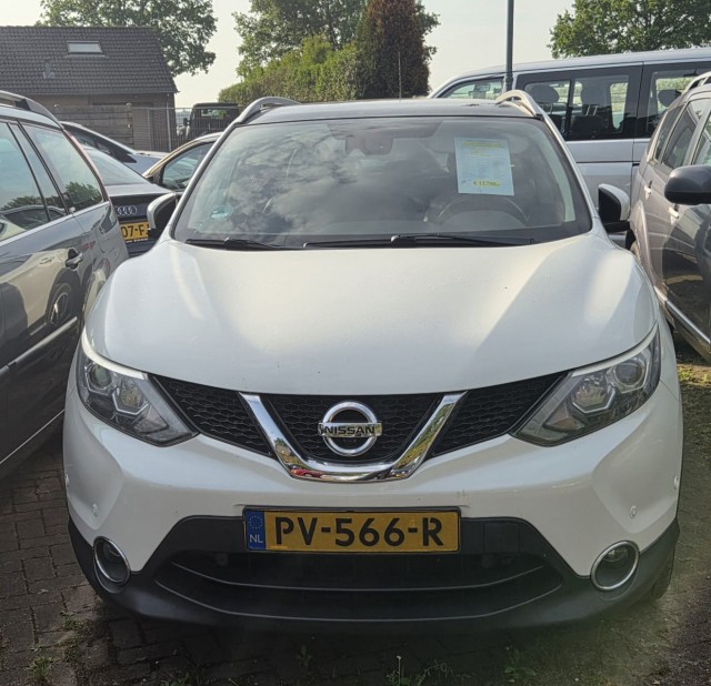 NISSAN QASHQAI 1.2 115pk Tekna ECC/360 camera panodak/navi/cruise/19 inch lm velgen, Autobedrijf Roetert, Loenen