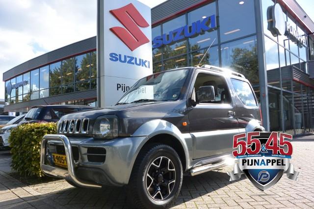 SUZUKI JIMNY 1.3 Exclusive 4x4 Leder/Airco/Sidebars/Trekhaak, Pijnappel Automobielen, APELDOORN