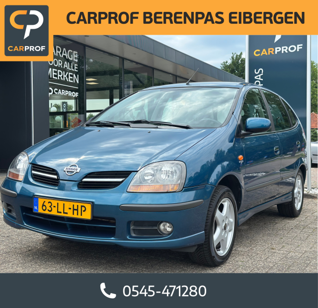 NISSAN ALMERA TINO 1.8 Ambience Dealer Onderhouden '' Trekhaak - Allseasonbanden - Airco '', Autobedrijf Berenpas Eibergen, EIBE