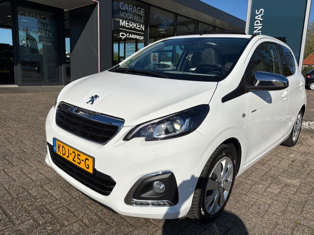 Peugeot 108 - 1.0 e-VTi Allure TOP! Camera - El. stoffen dak - Carplay