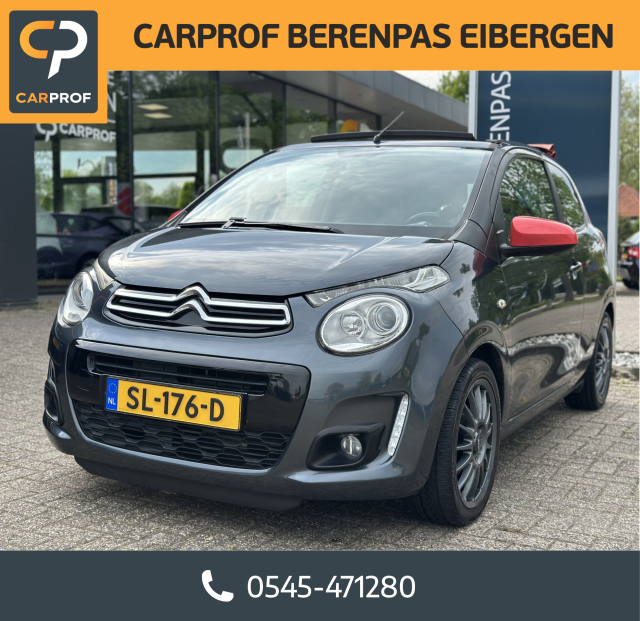 Citroen C1 - 1.0 e-VTi Airscape Shine '' Camera - Airco - Rooftop - Allseasonbanden ''