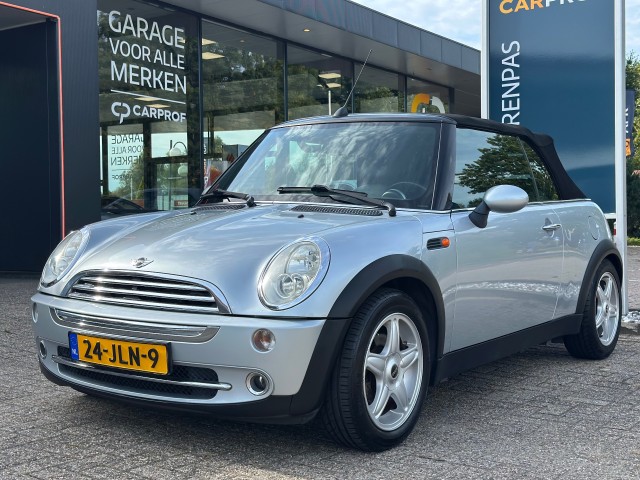 Mini Cabrio - 1.6 Cooper Chili Cabrio Goed onderhouden'' Airco - Elektrische ramen ''
