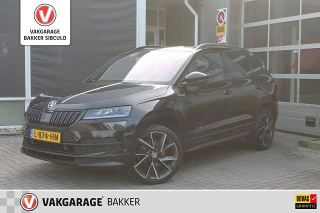 SKODA KAROQ 1.5 TSI SPORTLINE BUSINESS PANORAMADAK , Vakgarage Bakker Sibculo, Sibculo