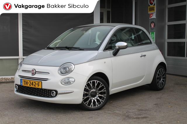 FIAT 500C 0.9 TA T COLLEZIONE CABRIO CRUISE CLIMA NAVI, Vakgarage Bakker Sibculo, Sibculo