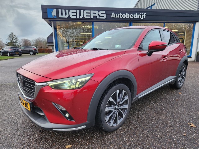 MAZDA CX-3 2.0 SAG 150PK GT-M 4WD Aut. Nwe model, Trekhaak, Adaptive crc, Leer, Climate, Autobedrijf Weijers, TEUGE
