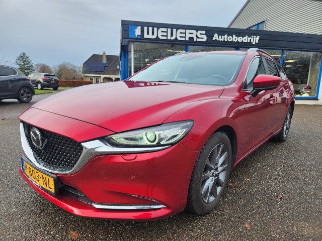 MAZDA 6 2.0 165pk Automaat, Business, Adapt. Cruise, 360 camera, Leder, Apple/Android, Autobedrijf Weijers, TEUGE