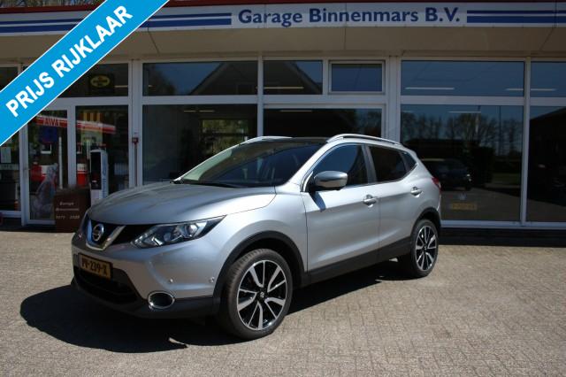 NISSAN QASHQAI 1.2 TEKNA, Panoramadak, 360 gr Camera, Leer, Stoelverw,  , Garage Binnenmars, Beerzerveld